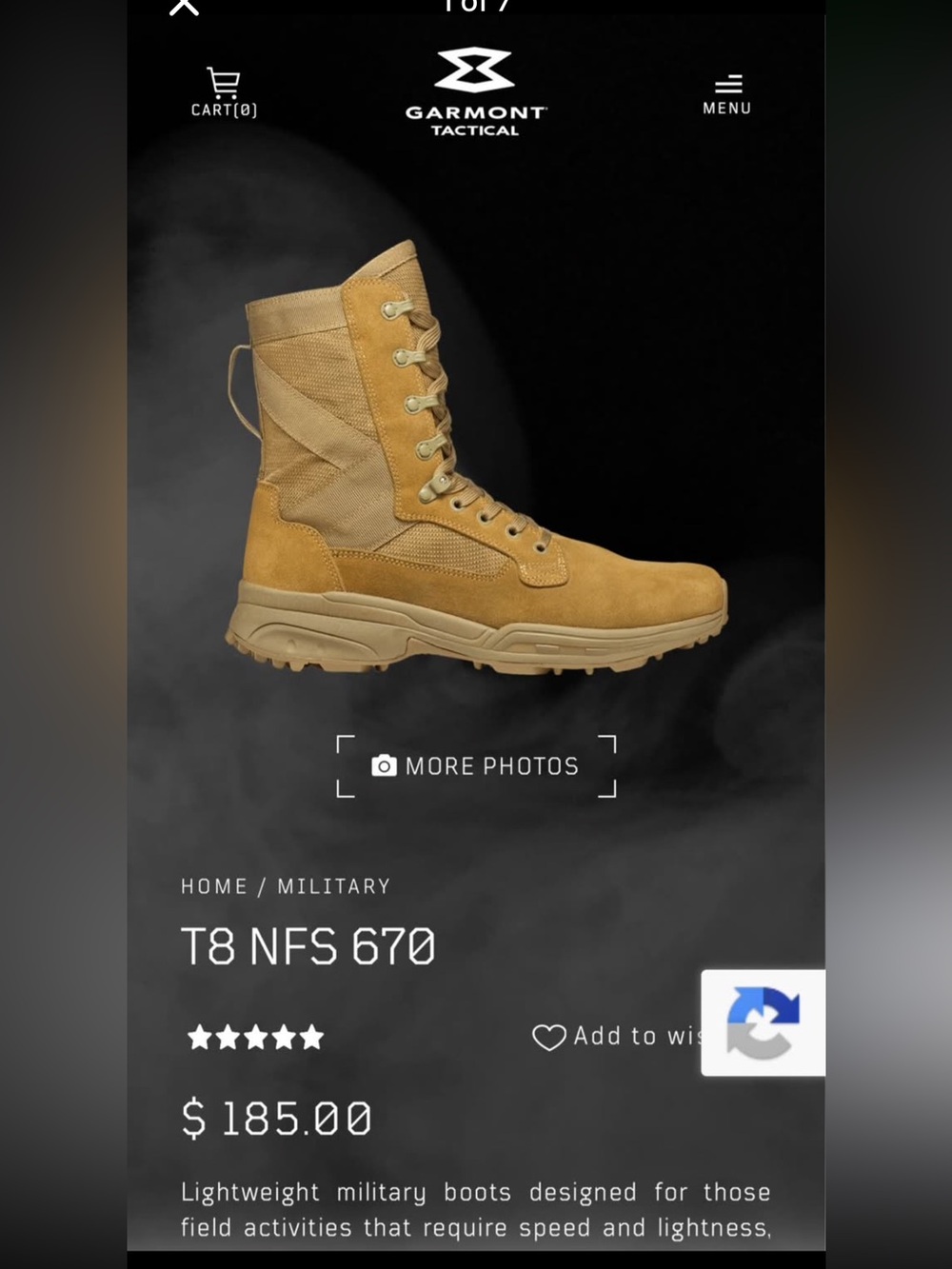 Garmont T8 NFS 670 Boots